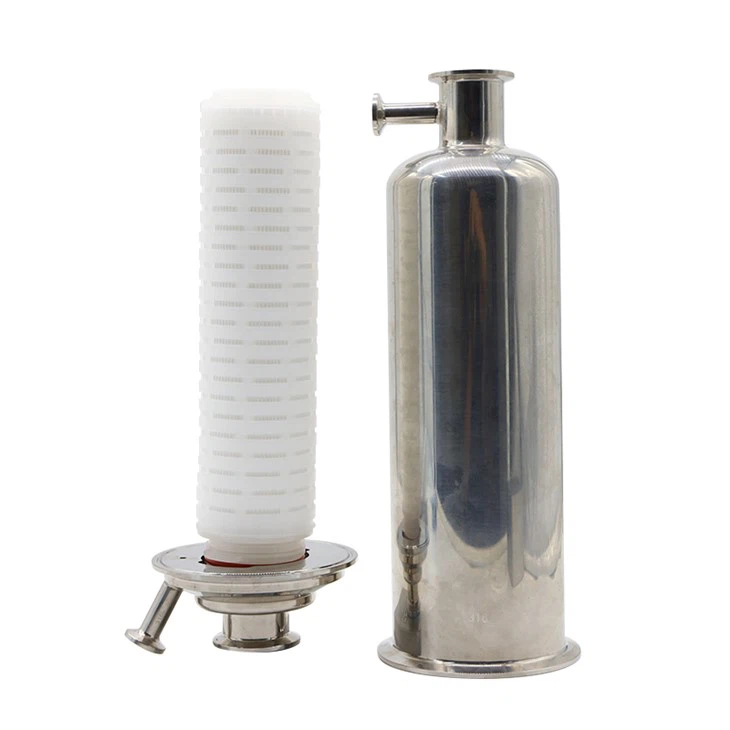 Filtro de agua de acero inoxidable